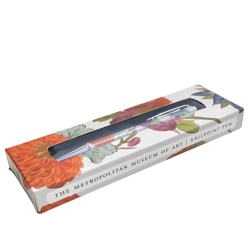 The Metropolitan Museum of Art Meissen Floral Ballpoint Pen Gift Boxed
